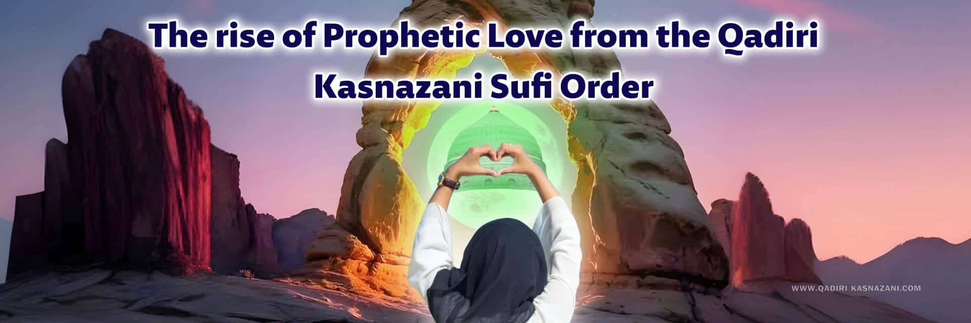 The rise of Prophetic Love from the Qadiri Kasnazani Sufi Order desk top_00000-min