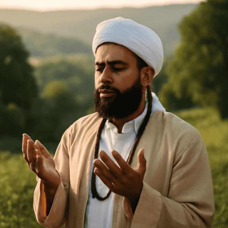 This image represents the pursuit of inner exploration and spiritual elevation through ancient methods, particularly The Qadri Way.