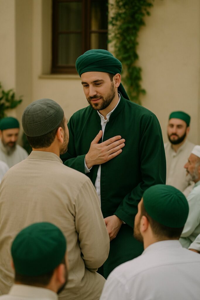 الحب في الطريقة الكسنـزانية